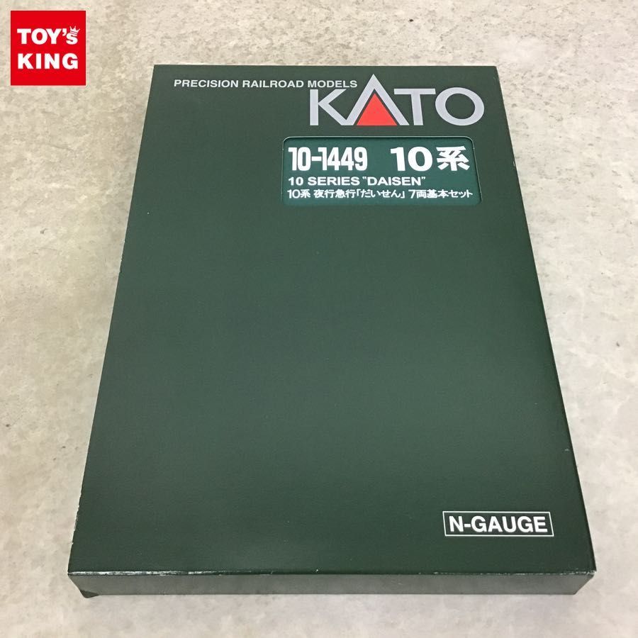 【2026，新品】 KATO Nゲージ 10系 夜行急行 だいせん 7両基本セット(客車)｜売買されたオークション情報、yahooの商品情報をアーカイブ公開 - オークファン 客車