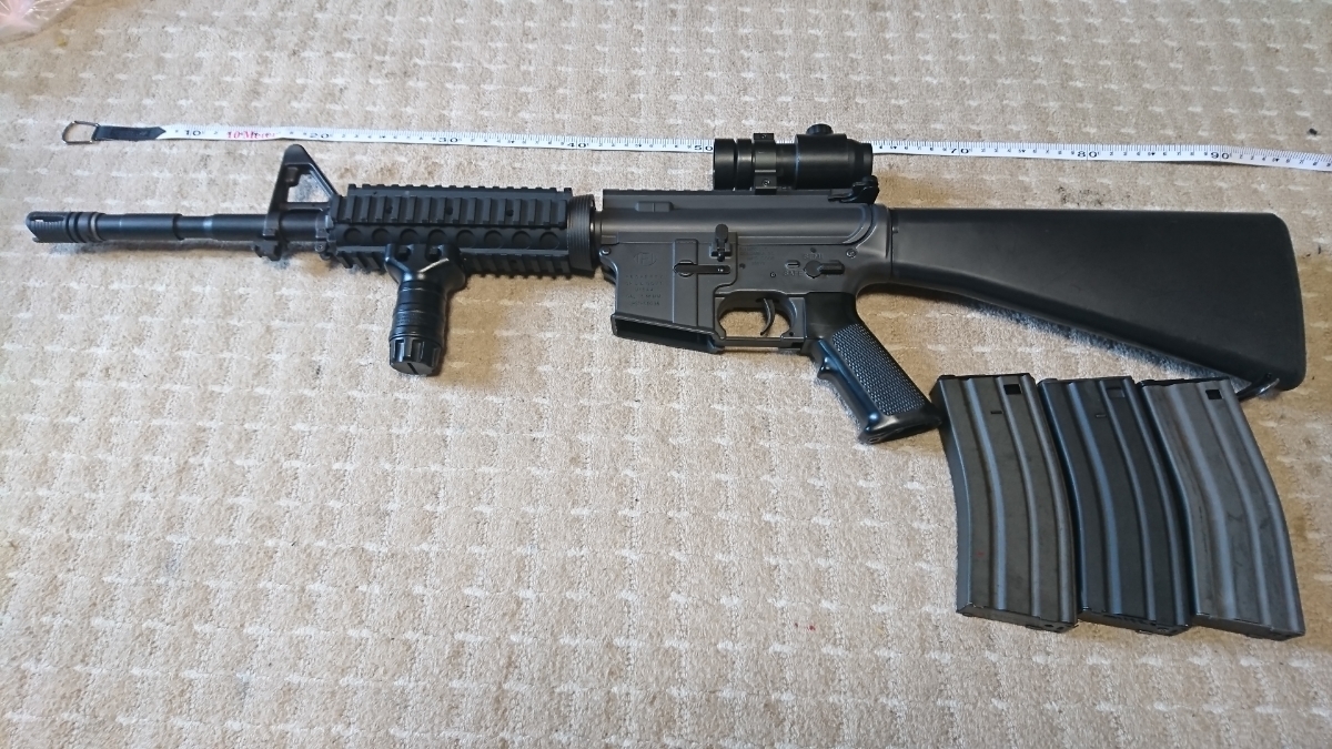 M4 フルメタル S&T 電動ガン | AEG スタンダード電動ガン ドット 