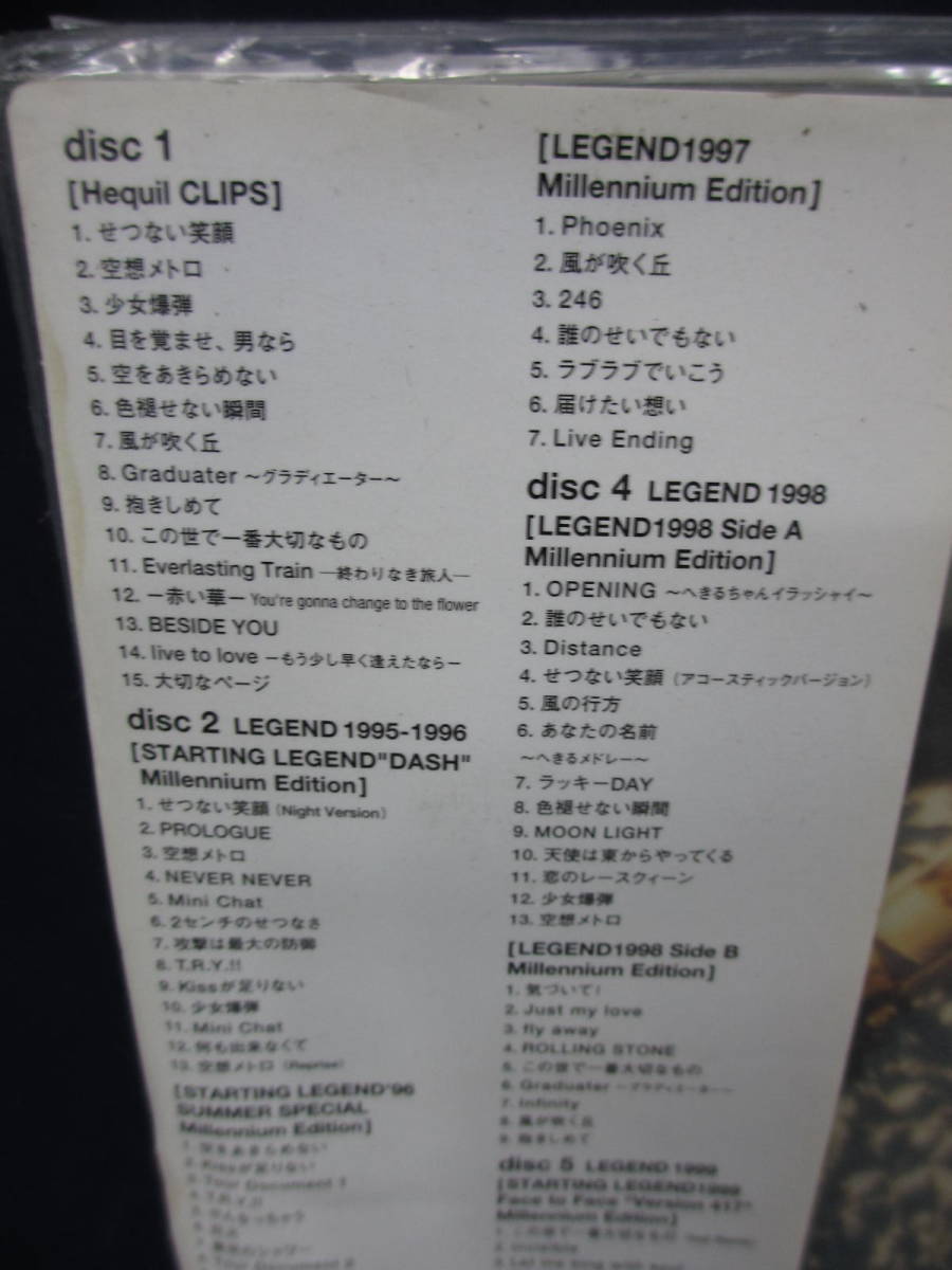 DVD 【 椎名へきる 】 Hekiru Shiina Millennium Edition 1995-2000