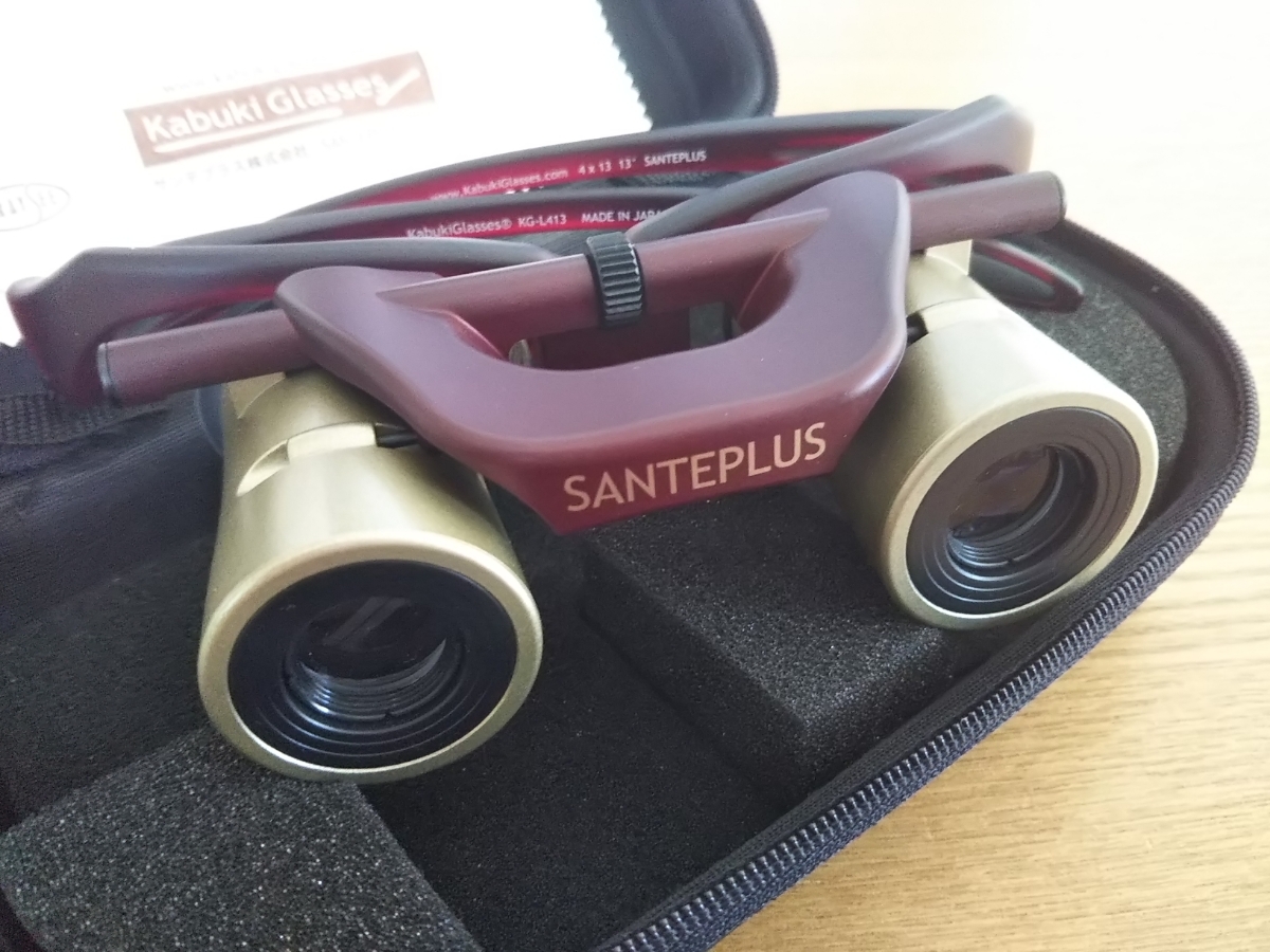 カブキグラス 観劇・コンサート SANTEPLUS カブキグラス（ブラック）高 