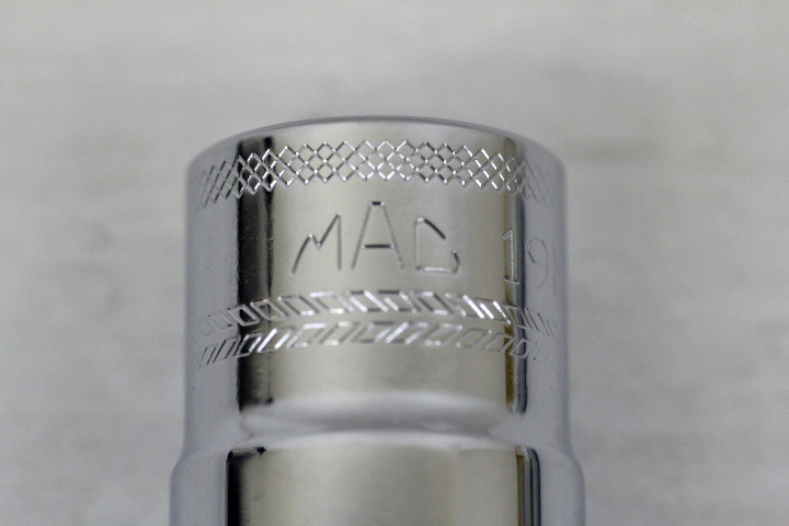 中古品 MACTOOLS マックツール ディープ ソケット13個セット【6/7/9/10/11/12/13/14/15/16/17/18/19 （mm）】