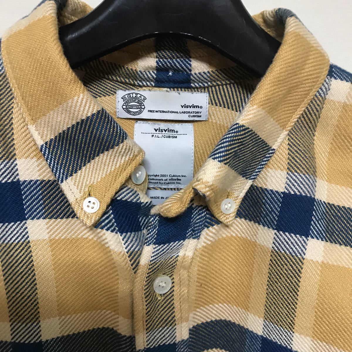 美品 visvim juneau weld shirts