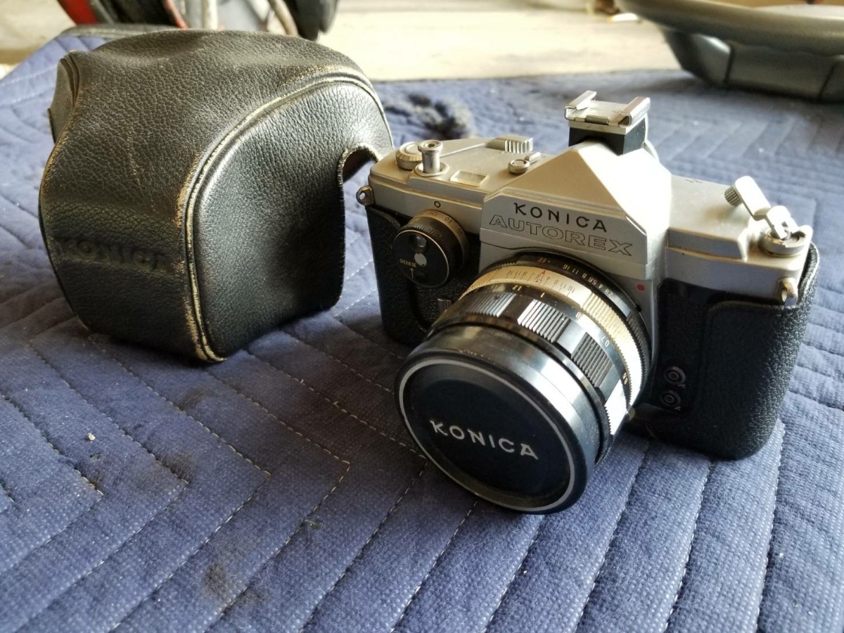 カメラ KONICA AUTOREX レトロ 当時物 KONICA AUTOREX 中古。レトロな