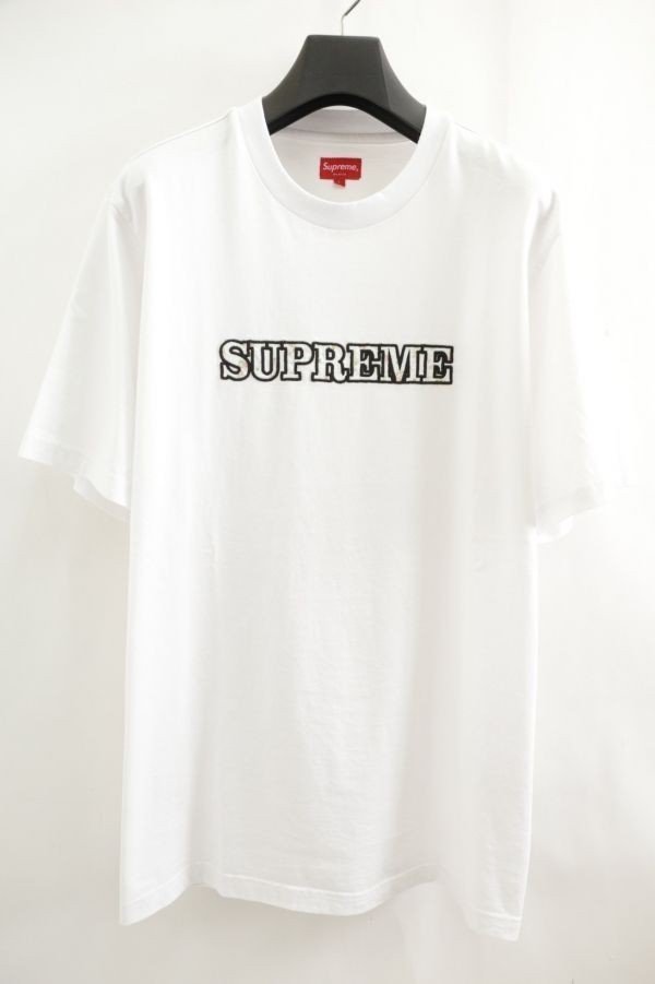 ★ 18AW SUPREME FLORAL TEE WHITE LARGE 100HI7272