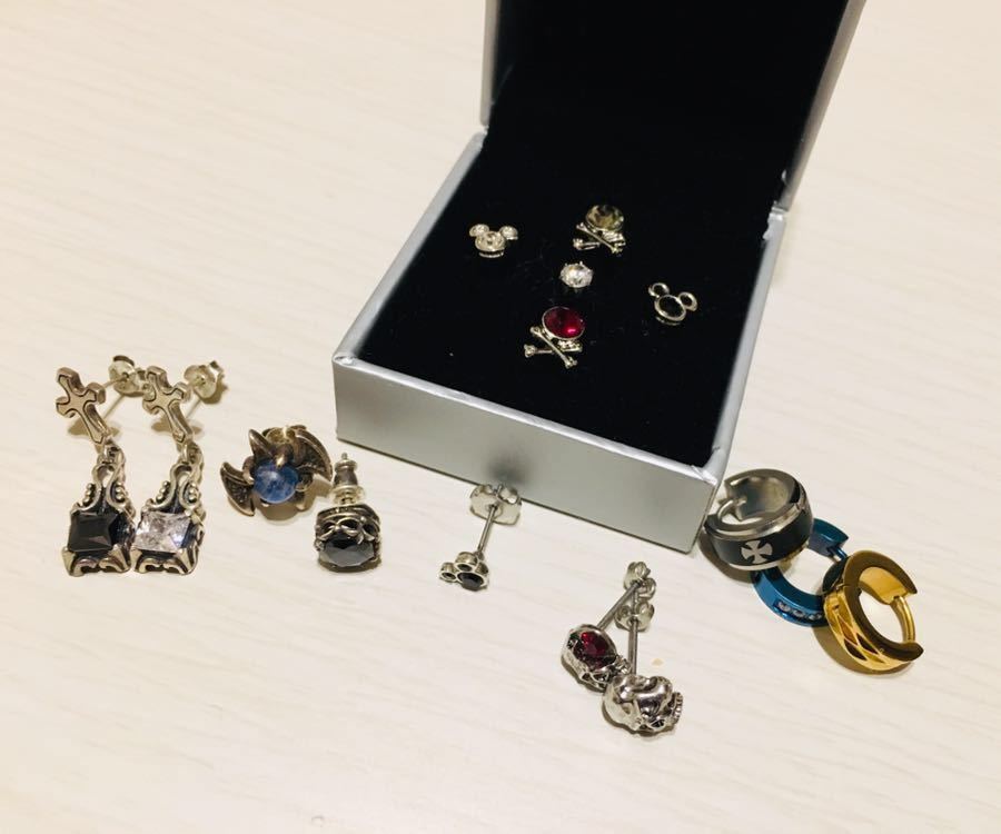 ピアス まとめ売りセット Men S メンズ ディズニー アクセサリー 15個セット メンズファッション 売買されたオークション情報 Yahooの商品情報をアーカイブ公開 オークファン Aucfan Com
