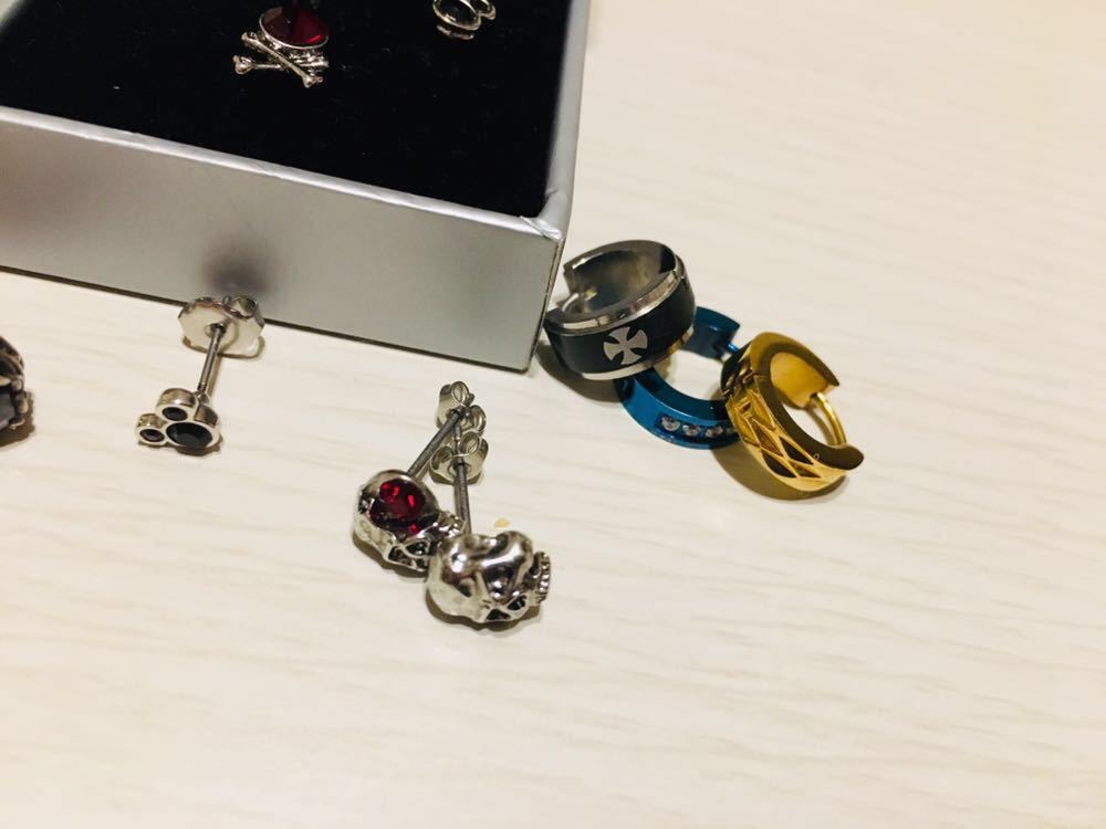 ピアス まとめ売りセット Men S メンズ ディズニー アクセサリー 15個セット メンズファッション 売買されたオークション情報 Yahooの商品情報をアーカイブ公開 オークファン Aucfan Com