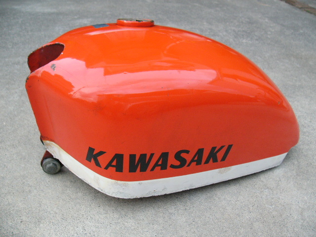 KH250/400 塗装後未使用 タンク テール SS350 マッハ CBX FX BEET セレクト