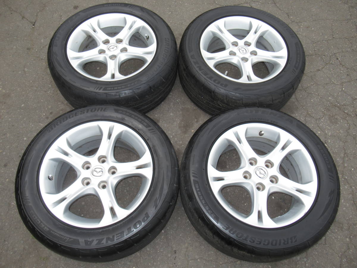 純正 7.5J +50 Yahoo!オークション 「rx-8 ◇中古マツダRX-8純正16 
