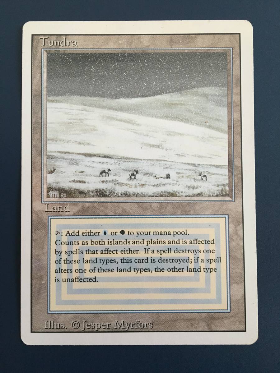 MTG tundra 英語 ② MTG RV Tundra 英語版 1枚 tundra 英語 ② Tundra (Tundra) · Revised