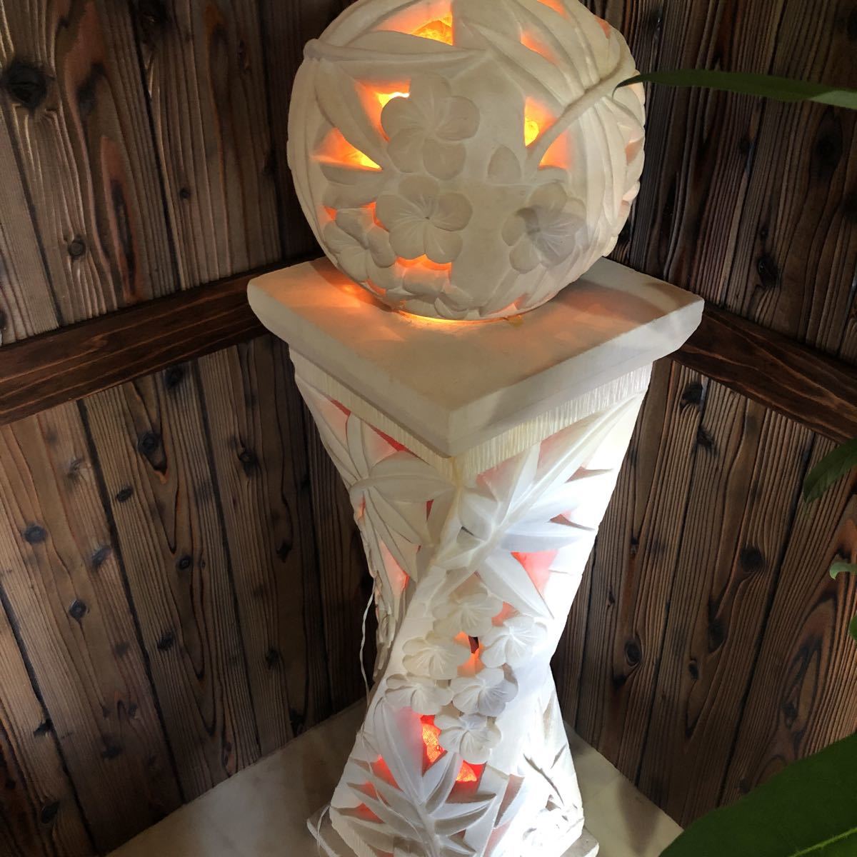 UN231 【井波彫刻名工 横山一夢作】木彫鯉・木彫コイ・木彫り鯉・木雕