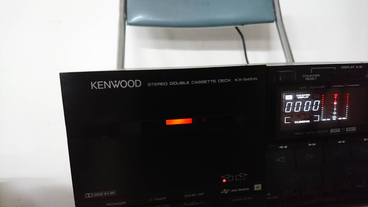 KENWOOD ケンウッド ステレオ カセット デッキ ラジカセ ジャンク品_2