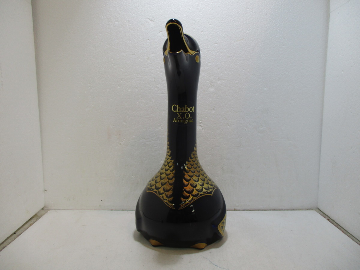 未開封 Chabot Armagnac グース陶器ボトル XO シャボー グース アルマニャック Chabot 陶器ボトル 700ml 陶器