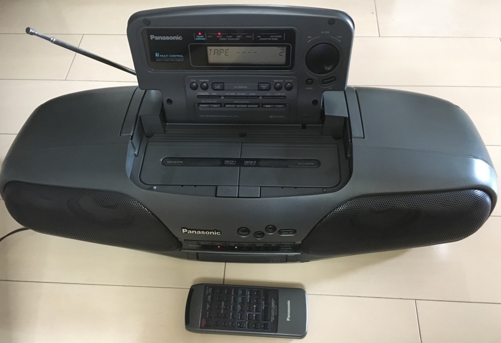 RX-DT707 Panasonic CDラジカセ パナソニック コブラトップ CD - Radio