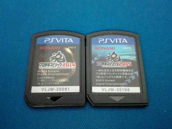 ジャンク PSVITA ソフト6点セット まとめ売り プロ野球スピリッツ FIFA サカつく 他 (053186)