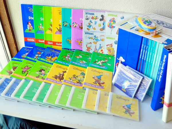 ☆1円スタート売り切り！！未開封多数 DWE ディズニー英語システム