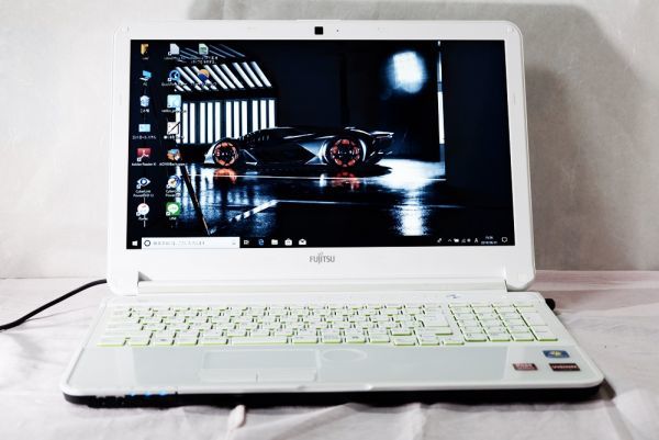 限定セール，格安 Windows10ノートパソコン//FUJITSU LIFEBOOK AH53/H ブルーレイ/AMD クアッドコア //4GB/640GB/Office/No.6318(15インチ～)｜売買されたオークション情報、yahooの商品情報をアーカイブ公開 - オークファン 富士通