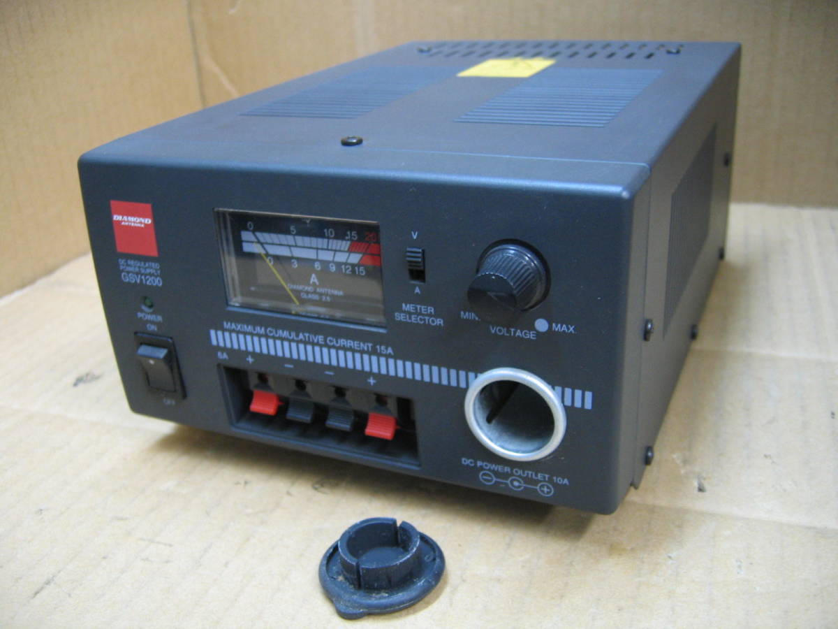 第一電波工業 DIAMOND GSV1200 直流安定化電源 超美品 安定化電源