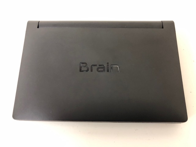 ☆中古備品☆シャープ電子辞書 Brain PW-NA1-B ブラック 保証書あり
