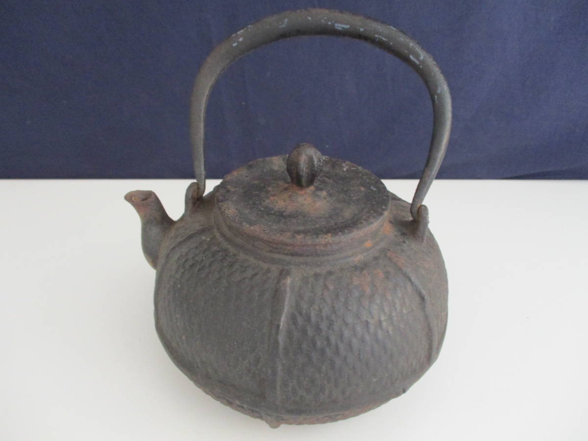 used品 鉄瓶 詳細不明 茶道具 骨董品 旧家蔵出品 mh 旧家蔵出 【公式通販】