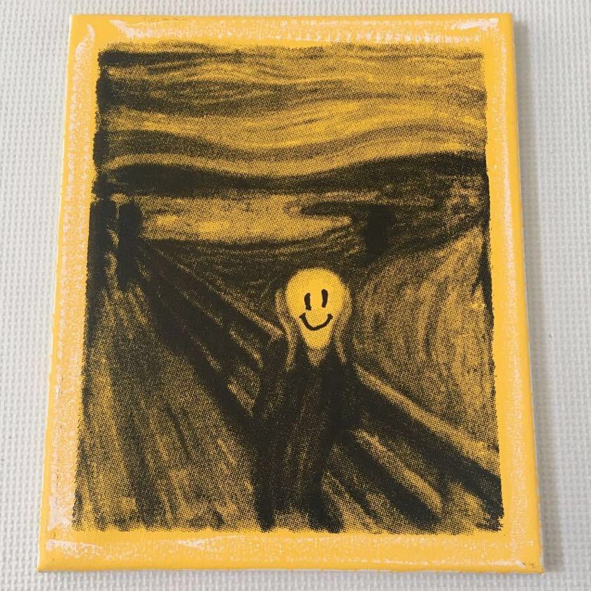 RYCA ライカ『Smiley Scream』シルクスクリーン 検 Banksy DOLK Kaws  