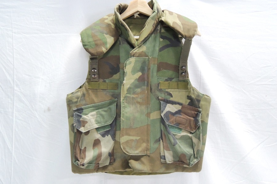 米軍実物 米軍放出品 ウッドランドカモ タクティカルベスト OTV L