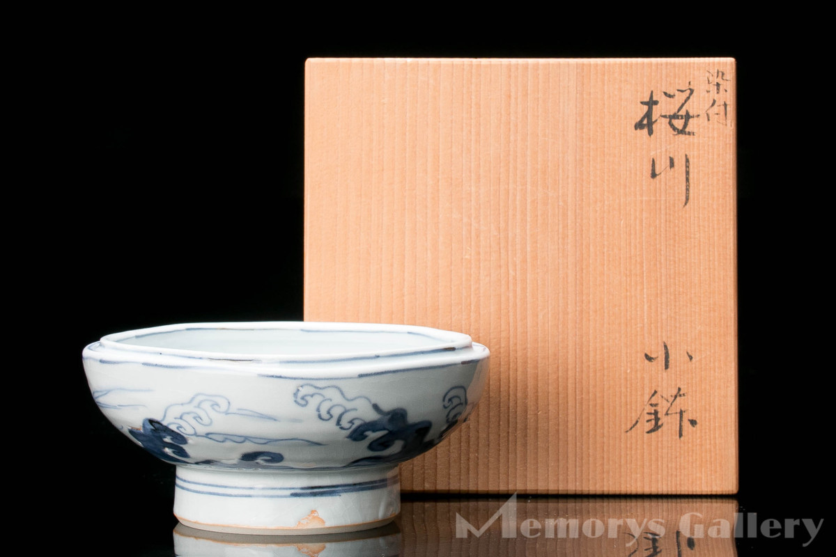 MG凛 1円スタート】緋色が美しい古染付を彷彿とさせる逸品！ 四代須田