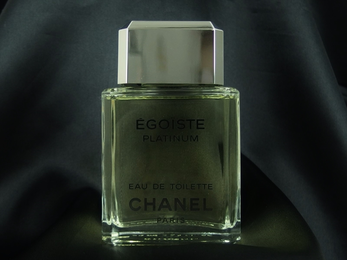 □CHANEL　シャネル　香水　EGOISTE PLATINUM　エゴイスト　プラチナム　POUR HOMME　EAU DE TOILETTE　75ml　箱付