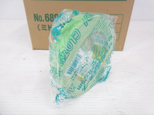 カモ井 No.6800 粘着テープ 養生用布粘着テープ 布 25mm×25m 60