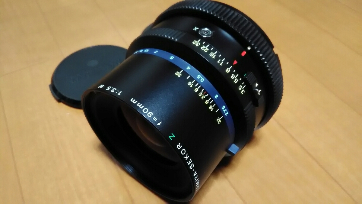 Mamiya マミヤ MAMIYA-SEKOR Z f=90mm 1：3，5 W 中古