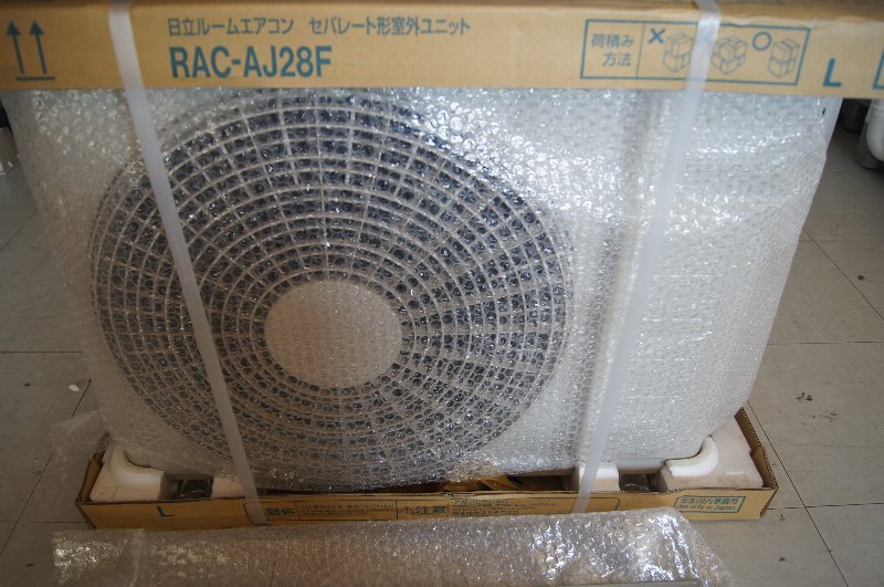 ☆日立☆ルームエアコン☆RAS-AJ28F☆2.8kw☆白くまくん☆2016 【通電確認のみ・ジャンク品】　日立 / HITACHI RAS-AJ28F(W) ルームエアコン　2016年製 ◆3114/高洲店