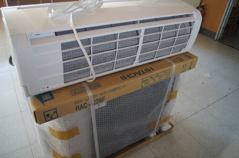 ☆日立☆ルームエアコン☆RAS-AJ28F☆2.8kw☆白くまくん☆2016 【通電確認のみ・ジャンク品】　日立 / HITACHI RAS-AJ28F(W) ルームエアコン　2016年製 ◆3114/高洲店