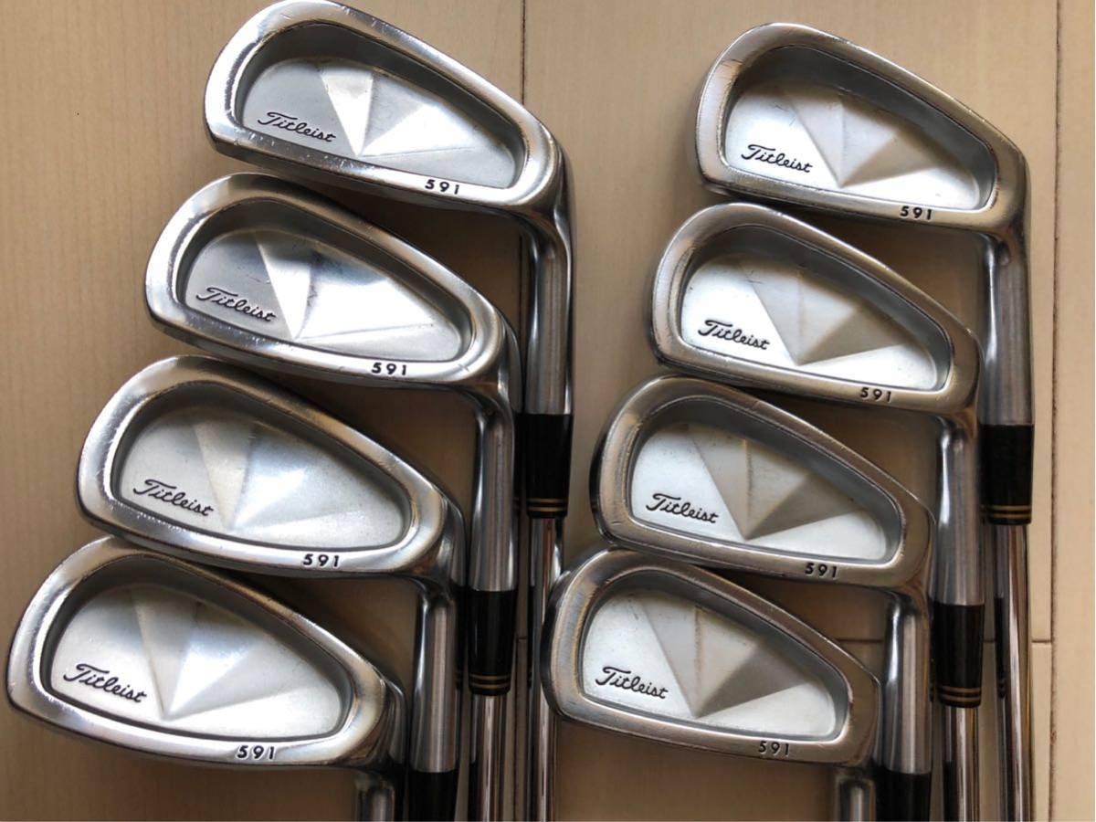  Titleist 591 FORGED タイトリス 591 フォージド 3 P 8本 三浦技研製造 RIFLE6.5(タイトリスト)｜売買されたオークション情報、yahooの商品情報をアーカイブ公開 - オークファン 男性右きき用