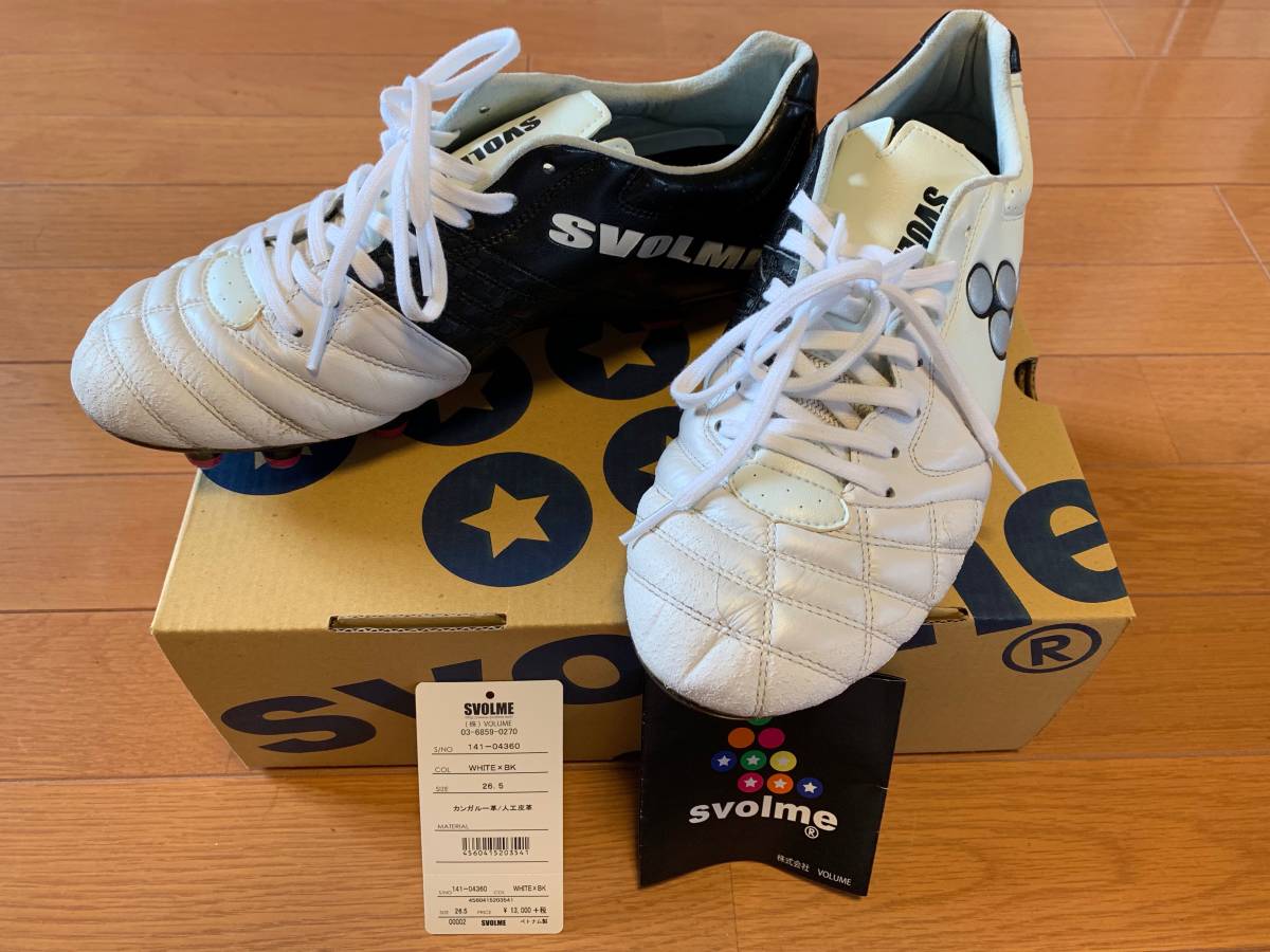 中古 SVOLME スボルメ DELSALMA3 デルサルマ3 26.5cm サッカースパイク 