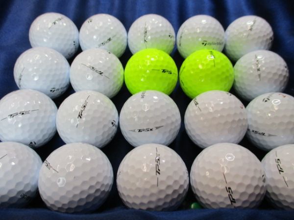 ●9696 特A級 Taylor Made -TP5-/-TP5X- [イエロー/ホワイト] 20個