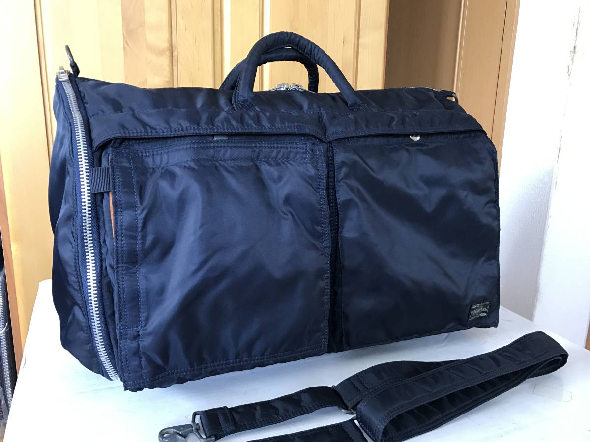 ポーター タンカー 2way ボストン ショルダー バック シューズ ZIP 