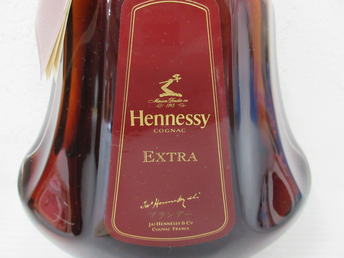 ヘネシー Hennessy エクストラ EXTRA COGNAC グリーン Extra ☆未開栓