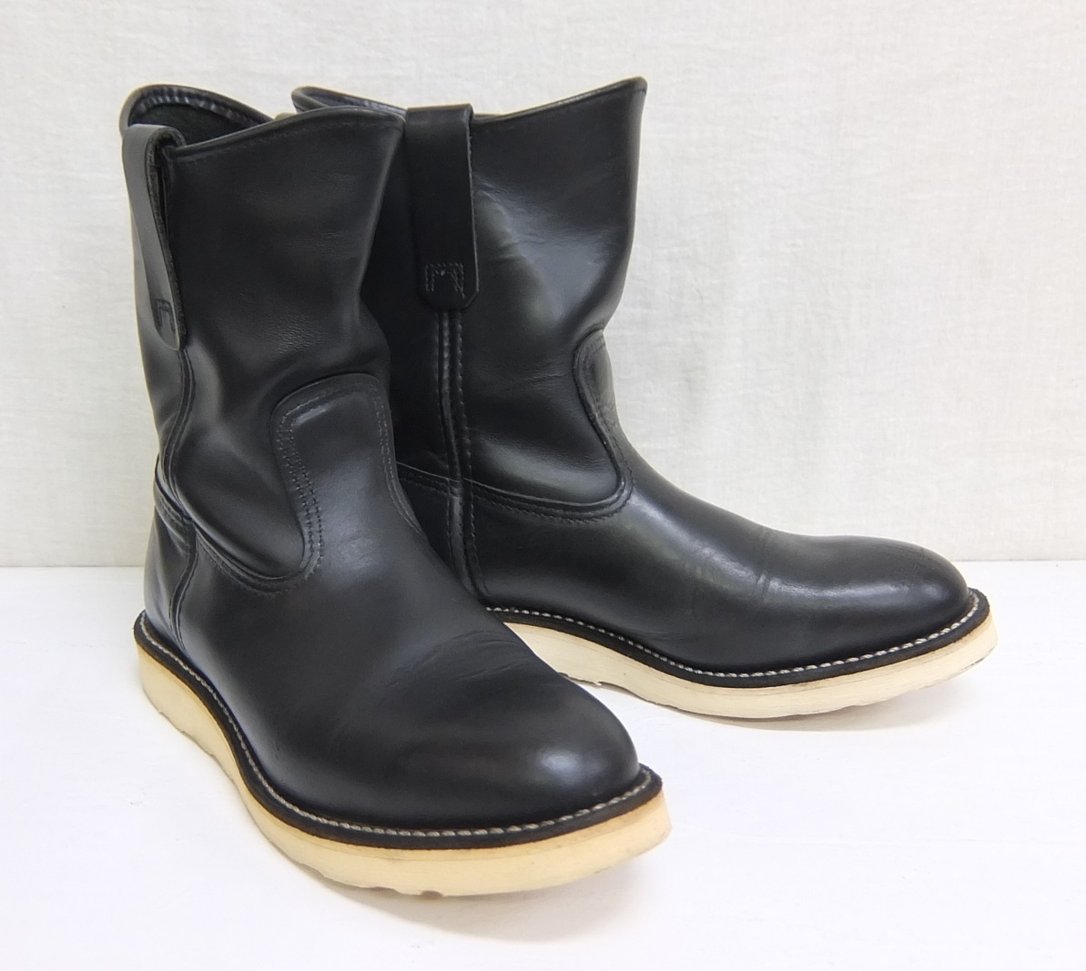 0 ペコスブーツ 黒 RED WING レッドウィング 7E 希少レッドウィング