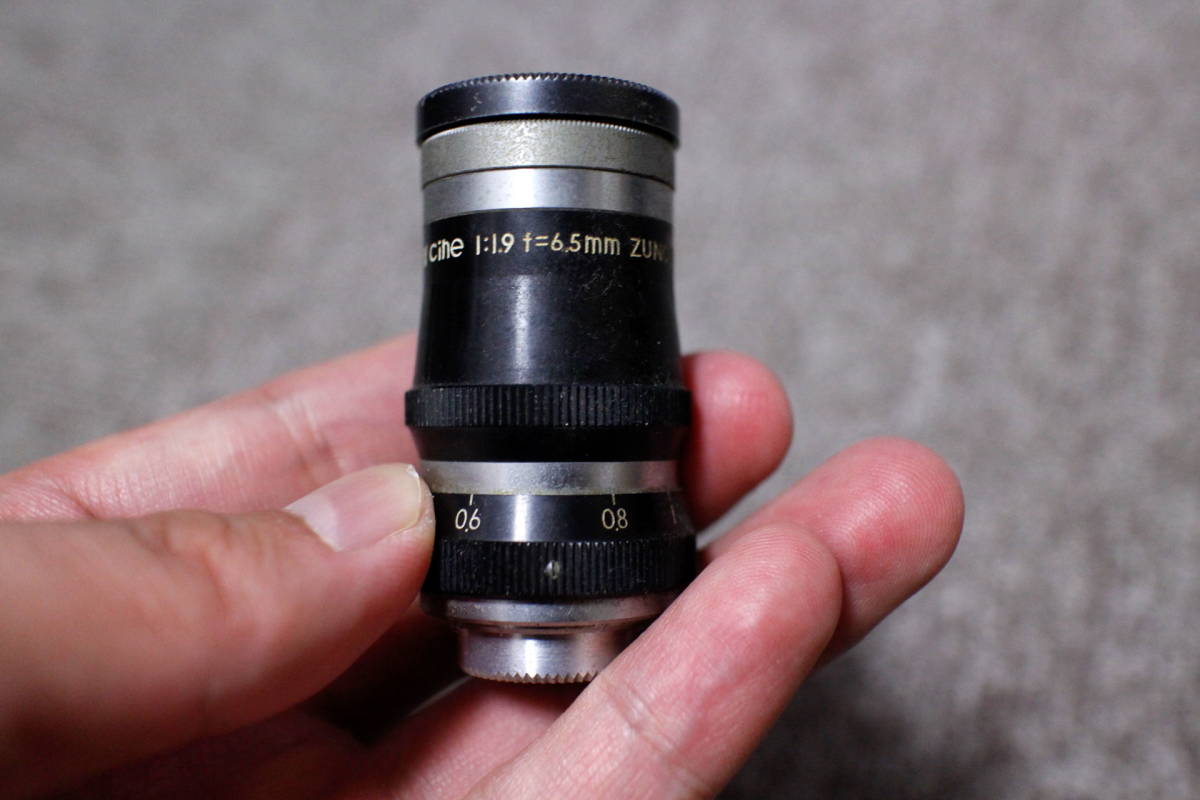 6.5mm ZUNOW Zunow WIDE F1.9 Dマウント 38mm Cine cine ANGLE CINE ecoま