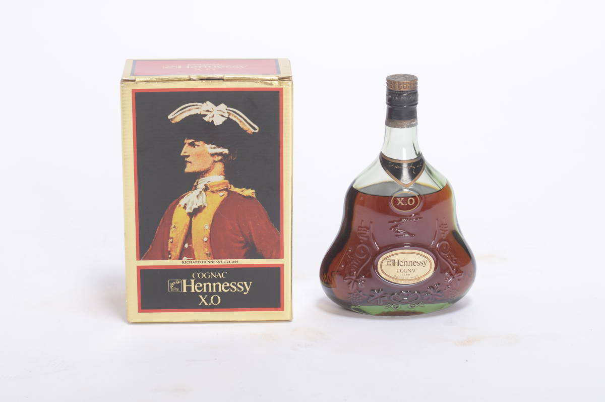 XO ヘネシー 金キャップ Hennessy 700ml クリアボトル ブランデー 未開 