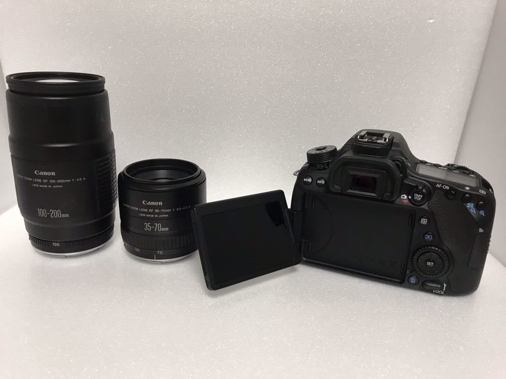 キャノン Canon EOS 80D標準&望遠レンズセット 【公式通販】