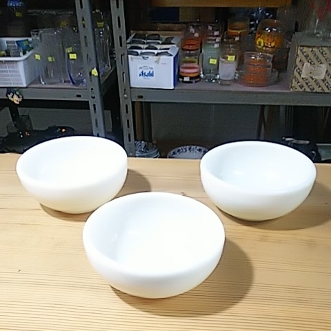 驚きの破格値，豊富な ③ CORNING シリアルボウル T.MREG MADEIN U.S.A 3枚 アメリカンヴィンテージ/コーニング/ ボール ミルクガラス 古いアメリカガラス製品(その他)｜売買されたオークション情報、yahooの商品情報をア その他
