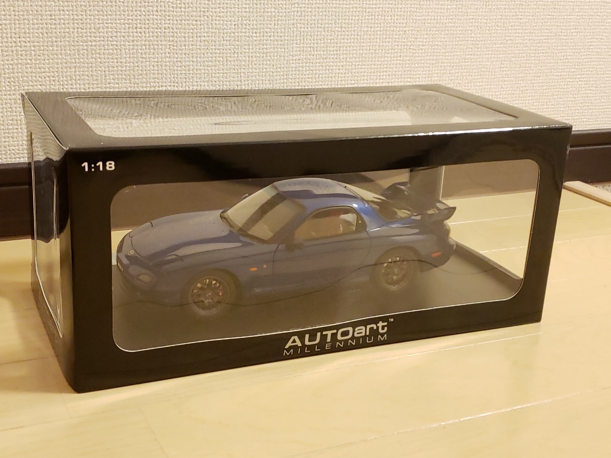 1/18 Autoart オートアート マツダ RX-7 ブルー