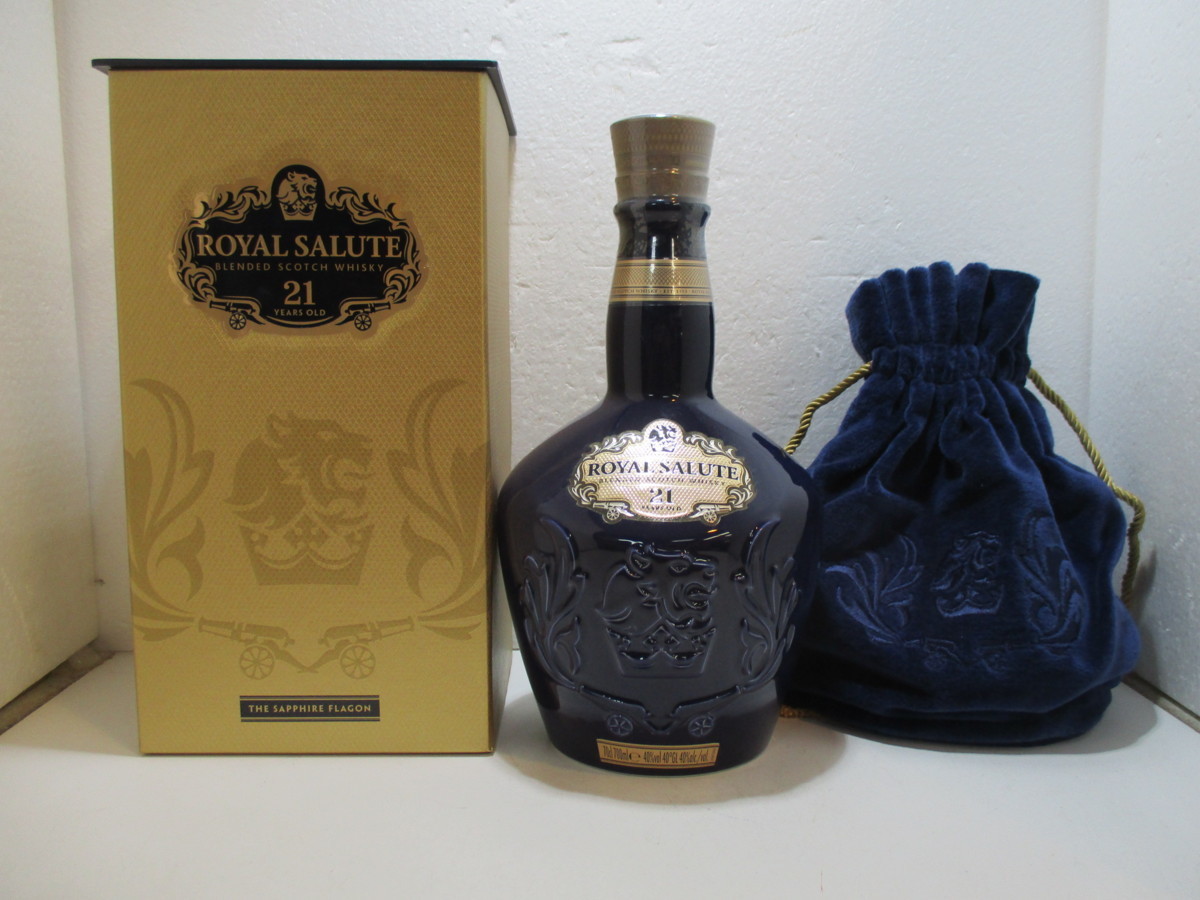 ROYAL SALUTE 21年 ロイヤル サルート スコッチ ウイスキー 青陶器