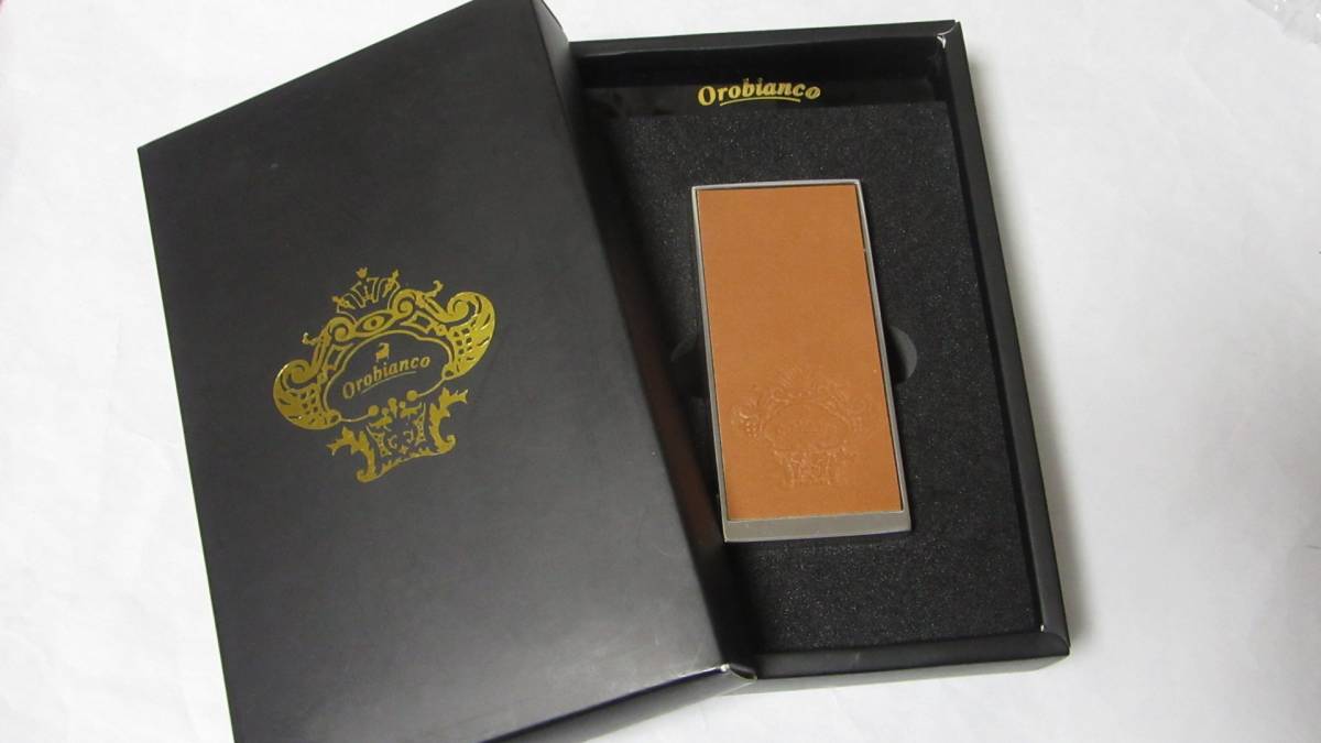 携帯灰皿 オロビアンコ 本革 ORA-001 レザー 灰皿 喫煙具 メンズ ブラウン 筒型 キャメル ブラック グリーン ネイビー 蓋付き （カーキ