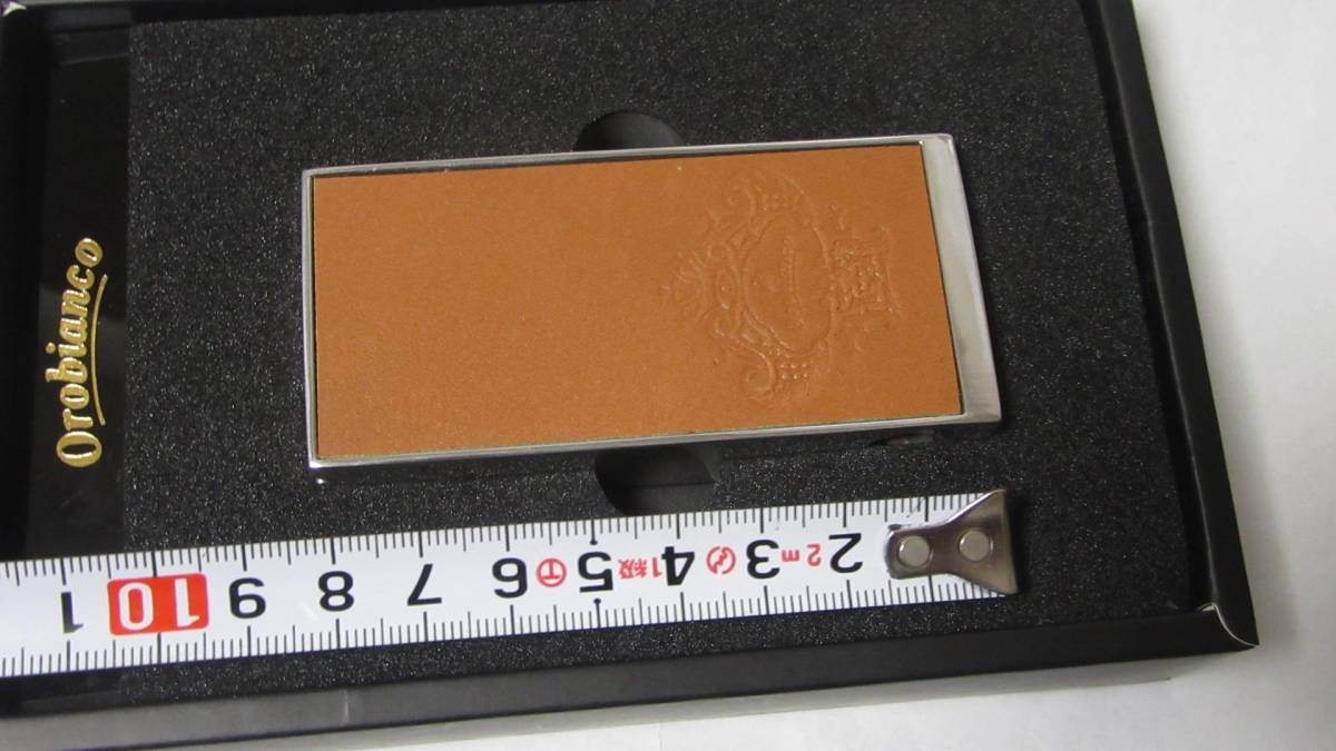 携帯灰皿 オロビアンコ 本革 ORA-001 レザー 灰皿 喫煙具 メンズ ブラウン 筒型 キャメル ブラック グリーン ネイビー 蓋付き （カーキ