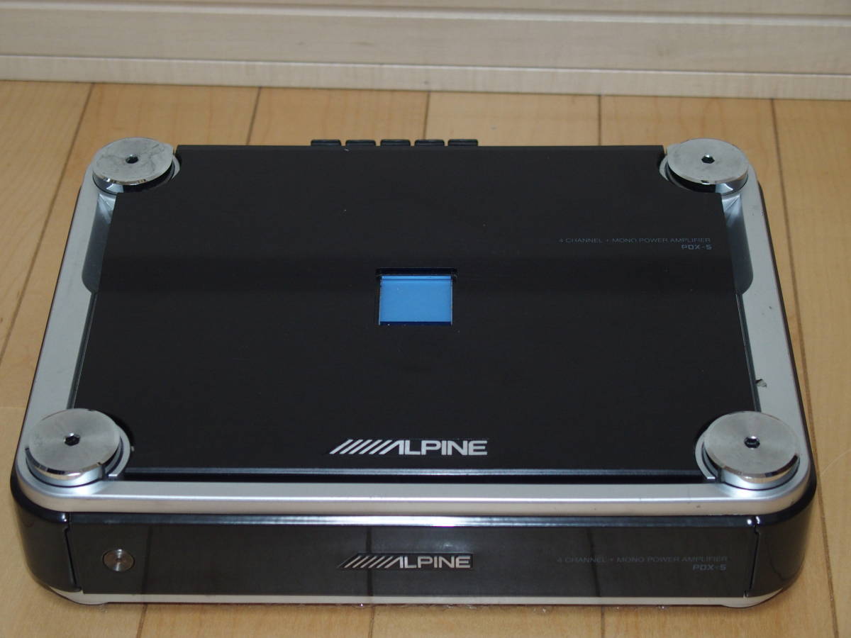 ALPINE アルパイン 4チャンネル パワーアンプ PDX-4.100 150W×4ch.+ 
