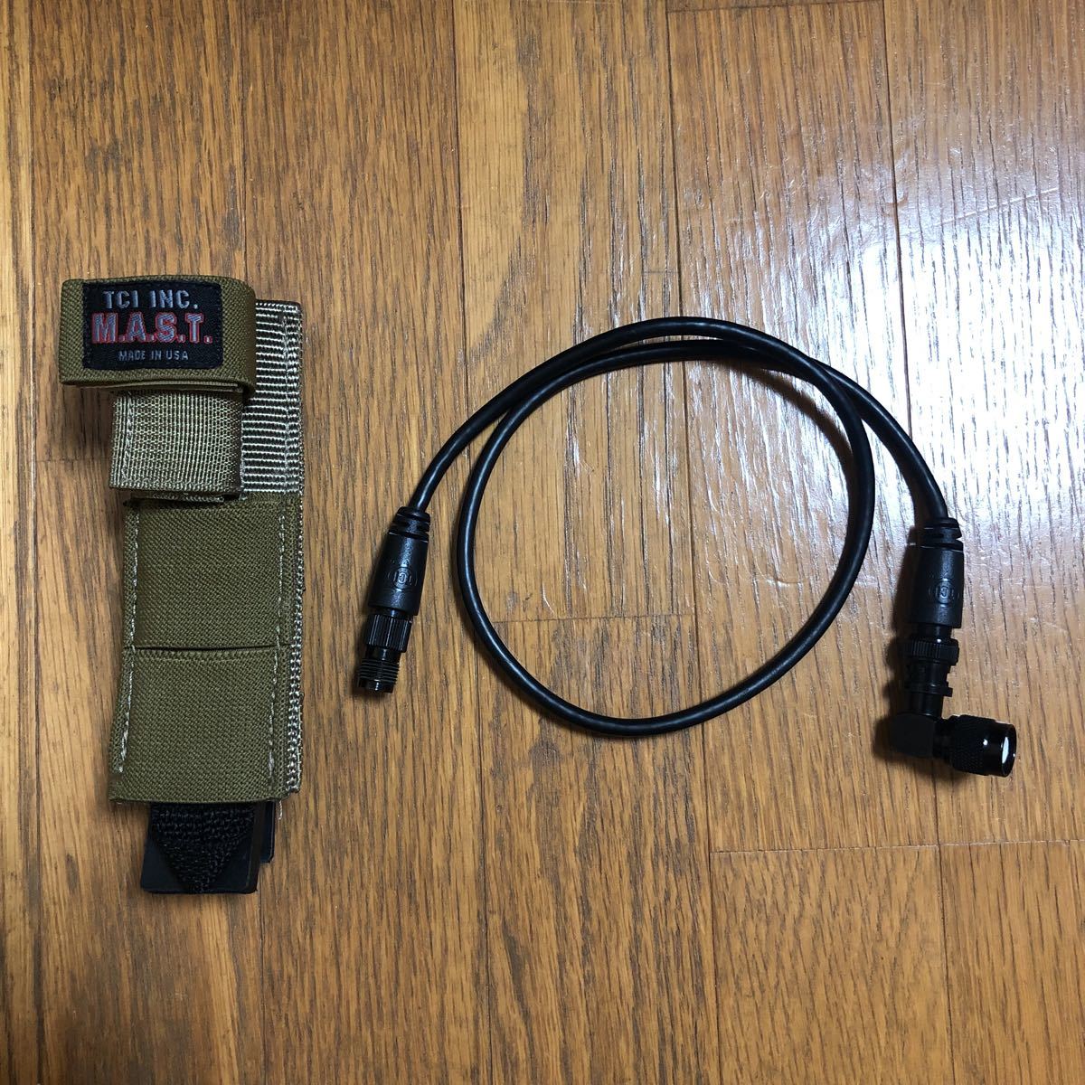 TCI MAST アンテナ リロケーション 米軍実物 ポーチ ホルダー コヨーテ