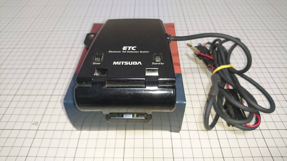 オートバイ用 一体型ETC MSC-BE21　中古品 ☆中古 ETC車載器 MSC-BE21 貴重なアンテナ一体型 ステー付 MSC-BE21
