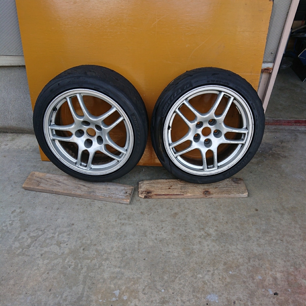R33 GTRホイール 2本セット BCNR33 | GT-R 日産純正 スカイライン 純正