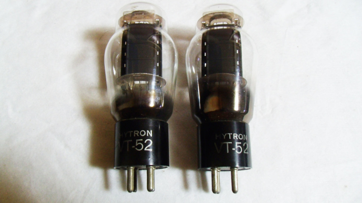 VT25-A HYTRON 真空管 2個セット HYTRON JAN-VT-25-A 2本 Yahoo!オークション - 「vt25 真空管」アンプ